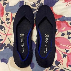 Rothy’s Navy Blue Flats